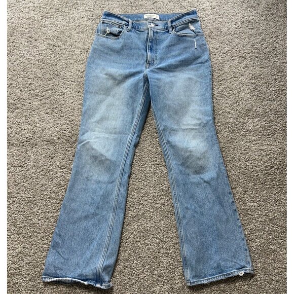 Abercrombie & Fitch The 70 Vintage Flare Ultra High Rise Jean - Picture 2 of 10